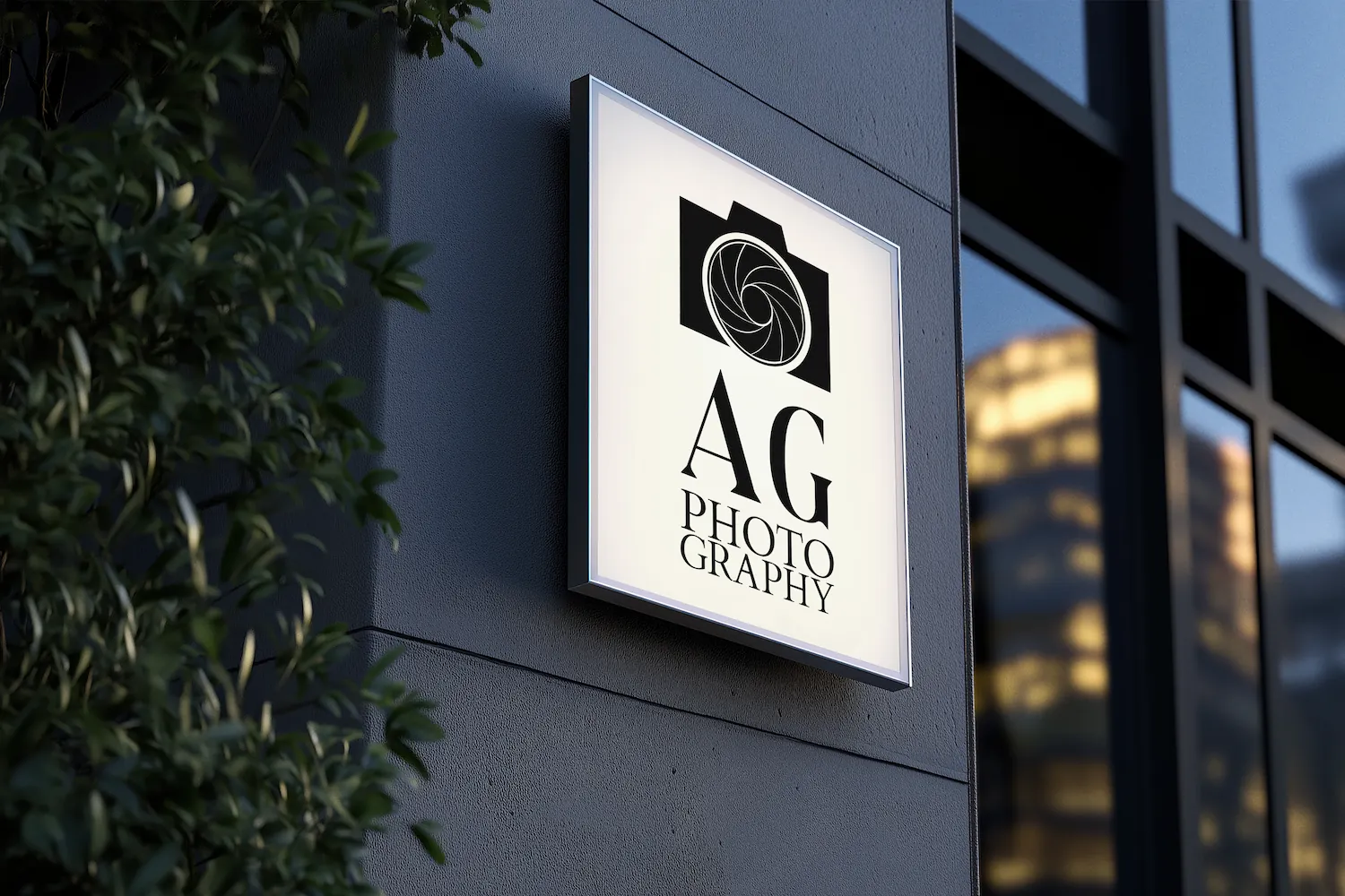 AG photography logo design - Jol.Design Creative Commissions Portfolio