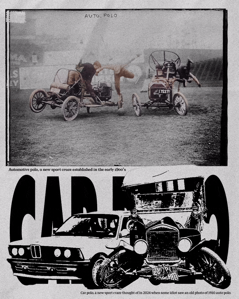 Car Polo - Animated Art