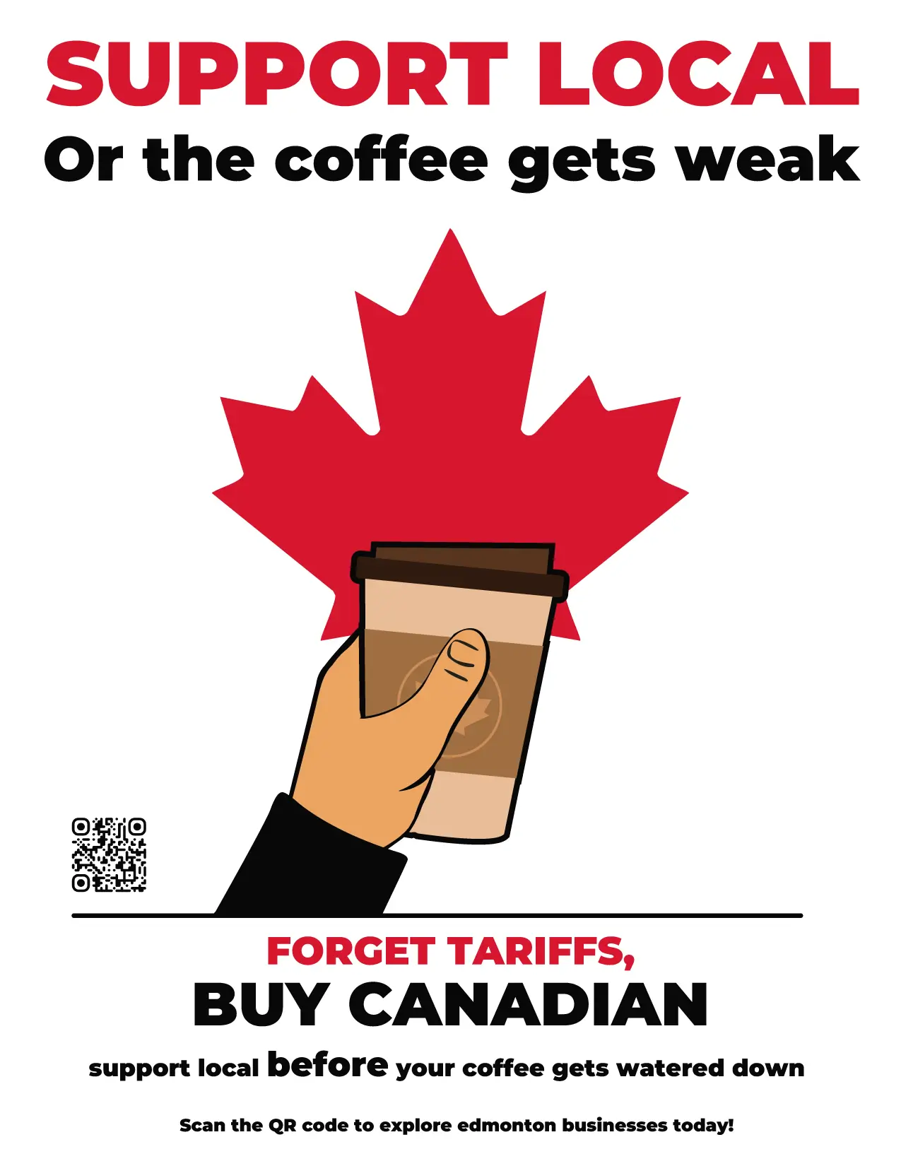 Buy Canadian, Shop Local - Edmonton Art Portfolio