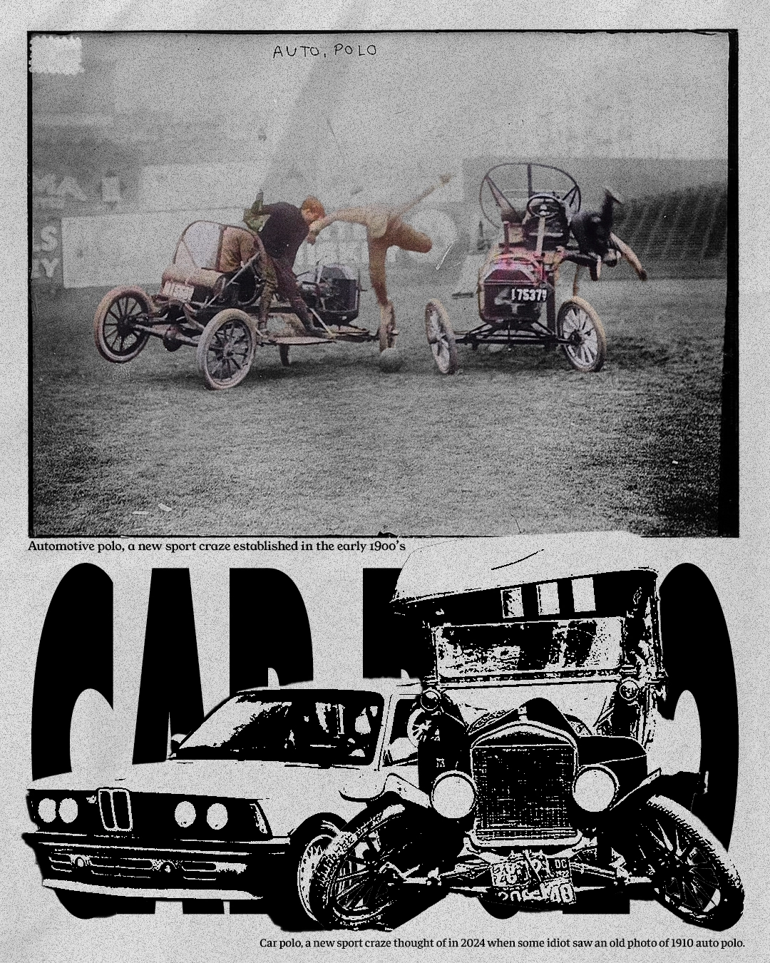 Car Polo Art - Edmonton Graphic Design Portfolio