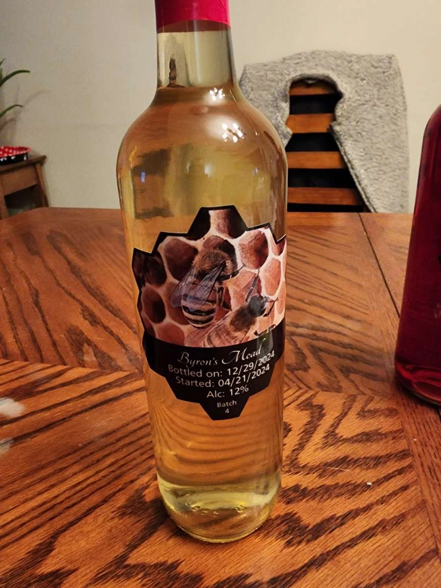 Byron's Mead, Melomel, and Wine Labels - Jol.Design Creative Commissions Portfolio