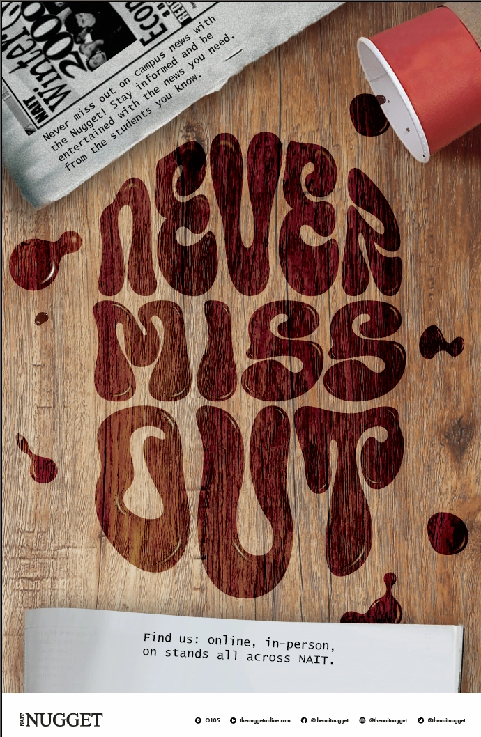 Naitsa Poster for their Nugget branch - Jol.Design Creative Commissions Portfolio
