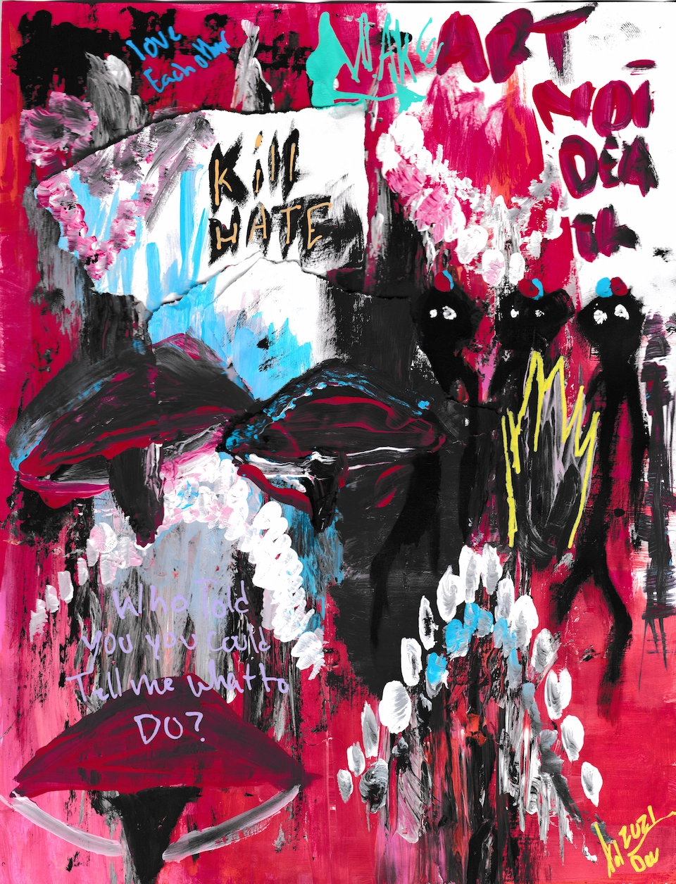 Make Art Not Death Artwork - Jol.Design Creative Commissions Portfolio