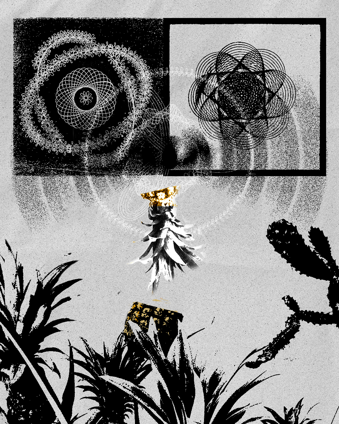 Pineapple Upsidedown poster design - Jol.Design Creative Portfolio
