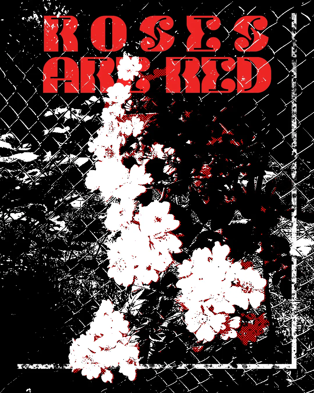 Roses Are Red - Edmonton Art Posters