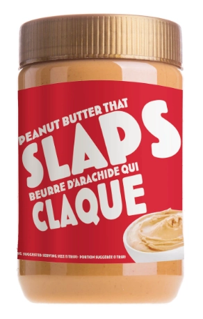Peanut butter that slaps! label concept - Jol.Design Creative Commissions Portfolio
