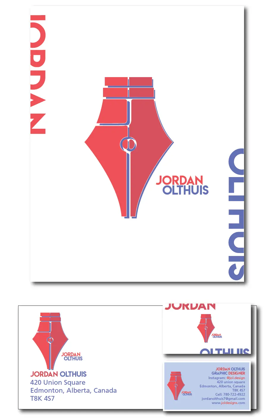 Personal Stationery - Jol.Design Creative Commissions Portfolio